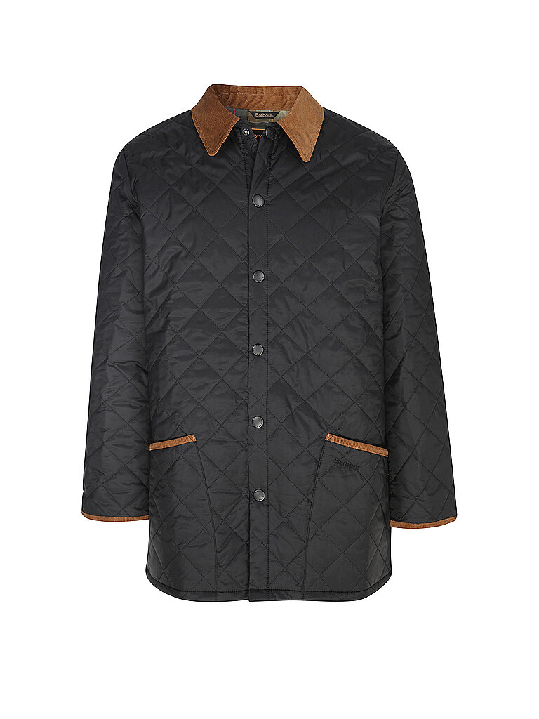 BARBOUR Leichtsteppjacke LIDDESDALE  schwarz | M von Barbour