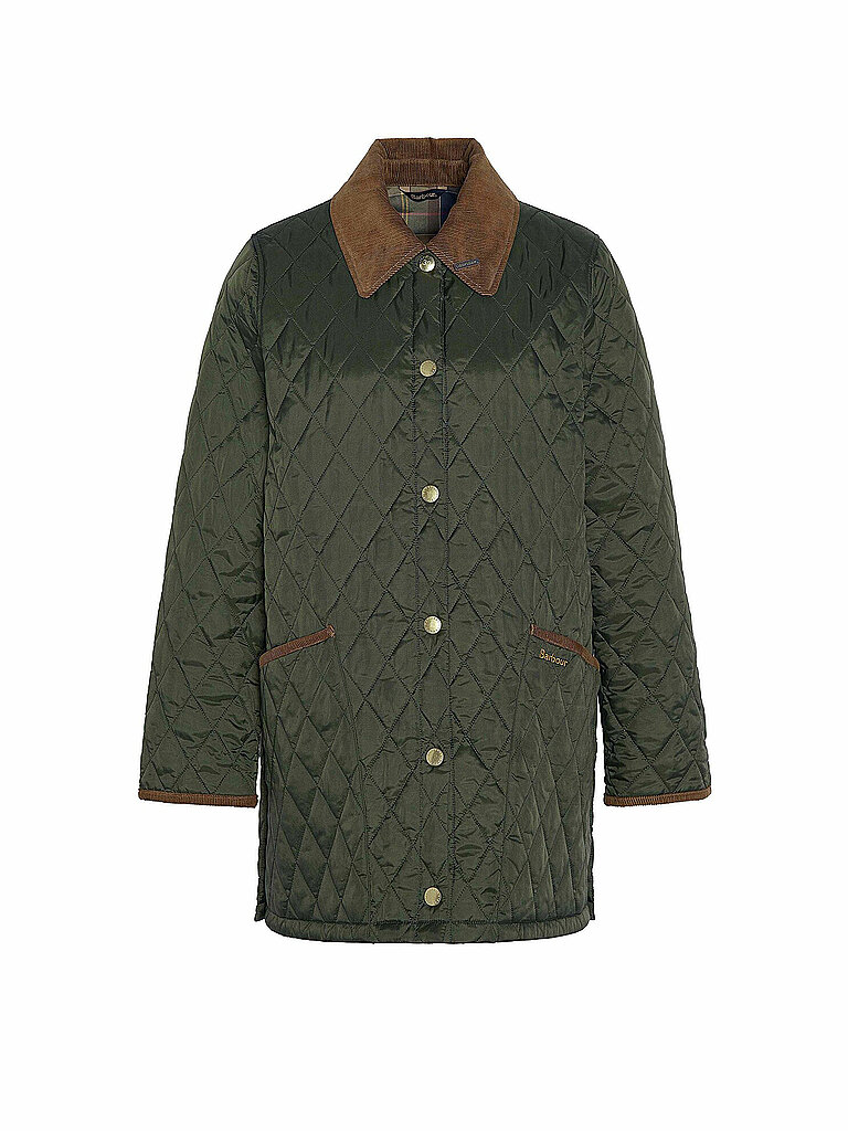 BARBOUR Leichtsteppjacke MODERN LIDDESDALE olive | 34 von Barbour