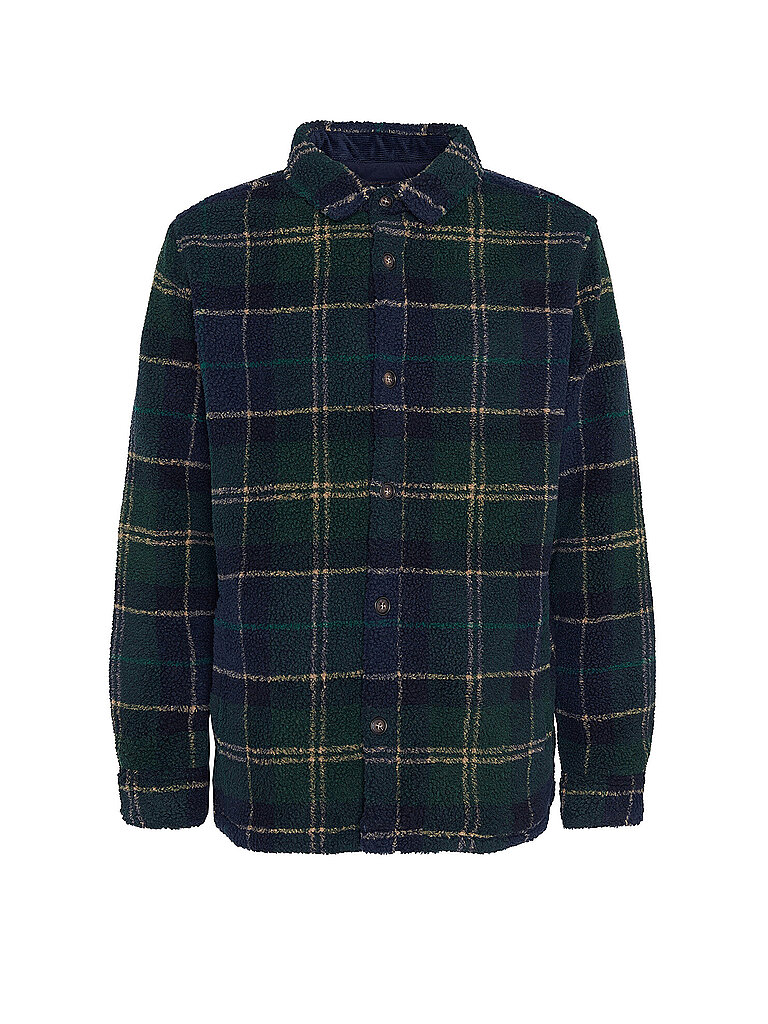 BARBOUR Overshirt BRYSON TARTAN dunkelgrün | L von Barbour