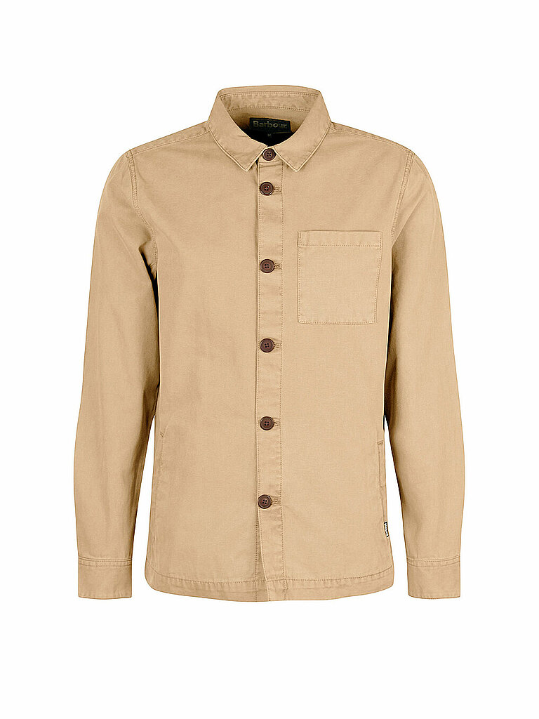 BARBOUR Overshirt beige | L von Barbour