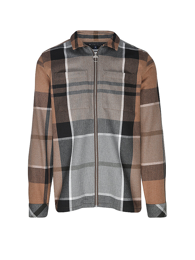 BARBOUR Overshirt  braun | L von Barbour