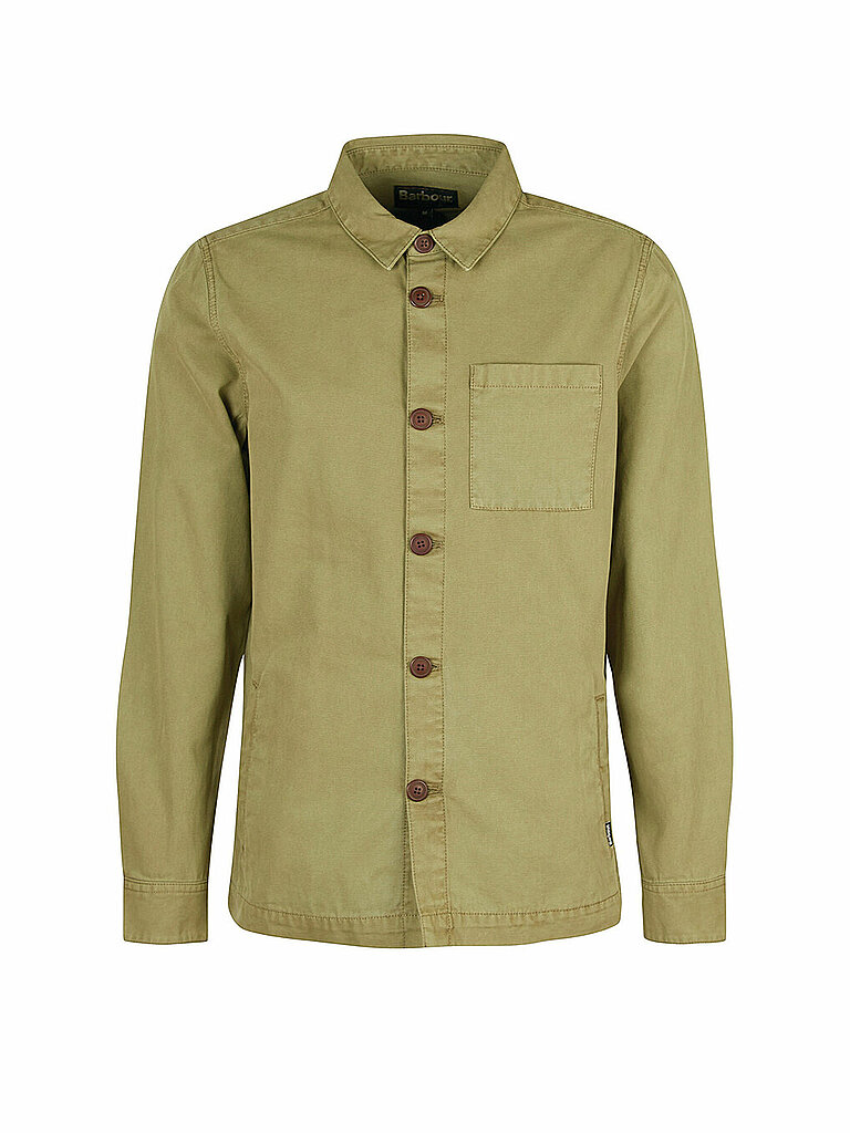 BARBOUR Overshirt olive | L von Barbour