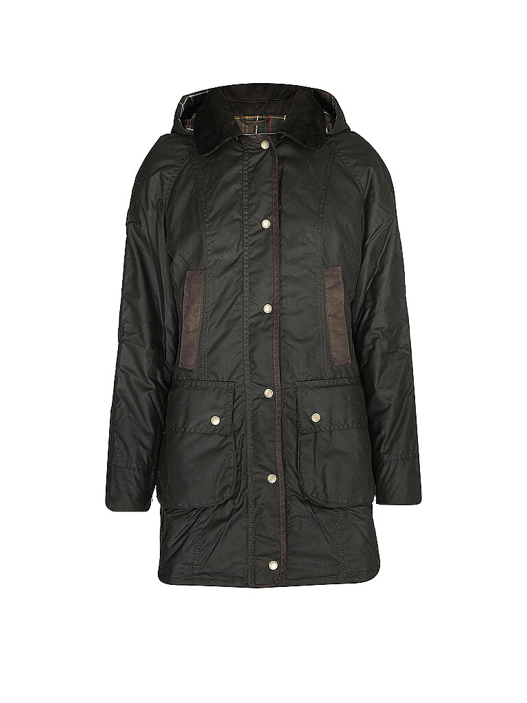 BARBOUR Parka BOWER WAX olive | 38 von Barbour