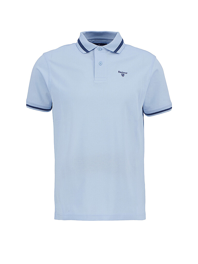 BARBOUR Poloshirt FERRYBRIDGE hellblau | L von Barbour