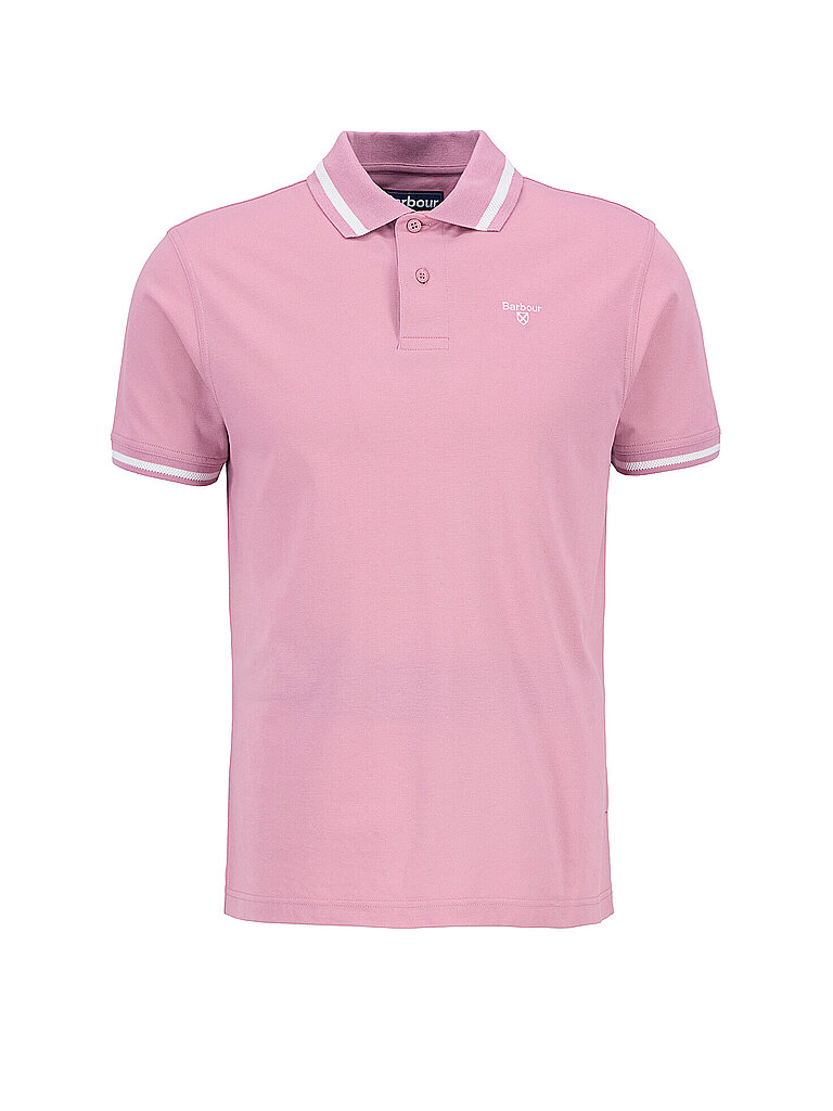 BARBOUR Poloshirt FERRYBRIDGE rosa | L von Barbour