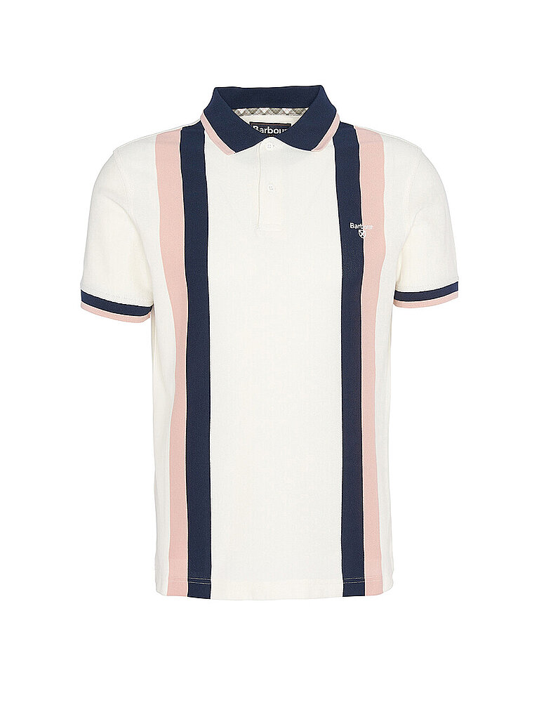 BARBOUR Poloshirt HODON  weiss | L von Barbour