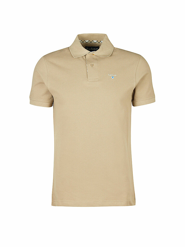 BARBOUR Poloshirt Regular Fit beige | L von Barbour