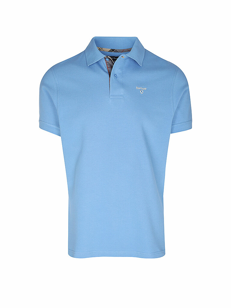 BARBOUR Poloshirt Regular Fit blau | L von Barbour