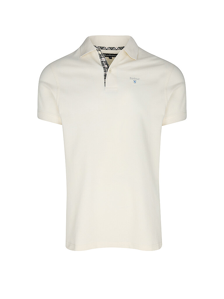 BARBOUR Poloshirt Regular Fit creme | L von Barbour