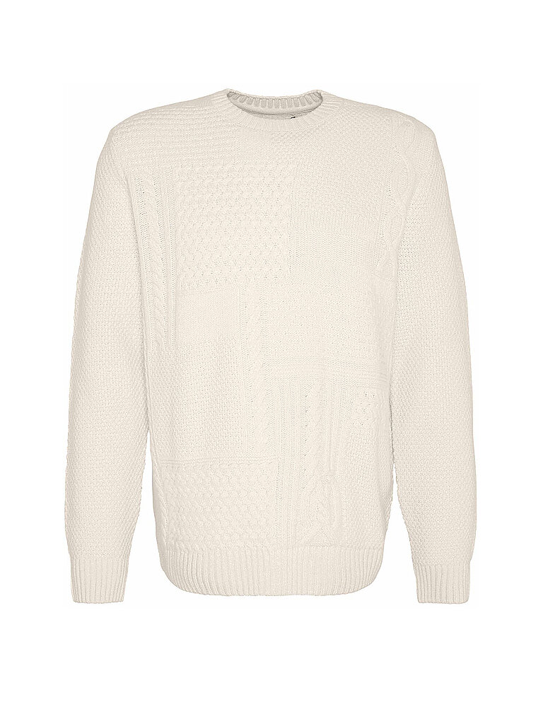 BARBOUR Pullover CASEY creme | L von Barbour