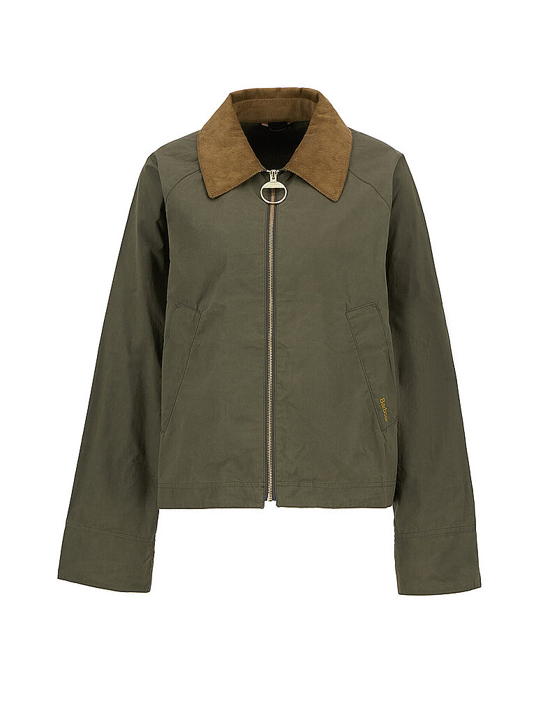 BARBOUR Regenjacke CATLIN olive | 34 von Barbour