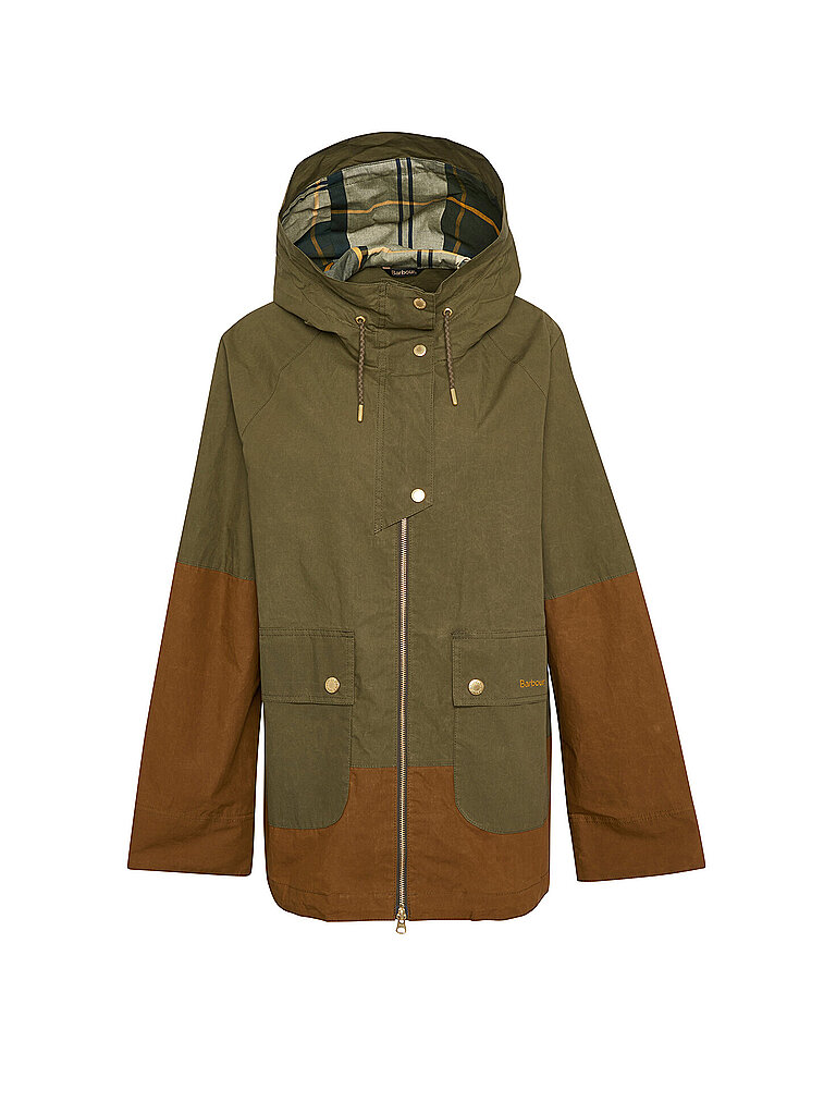 BARBOUR Regenjacke HAYLEY olive | 34 von Barbour