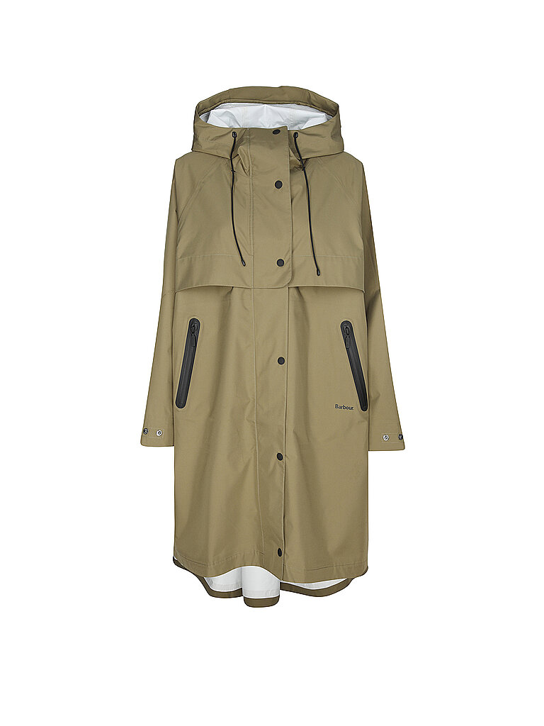 BARBOUR Regenjacke JAYLA olive | 42 von Barbour