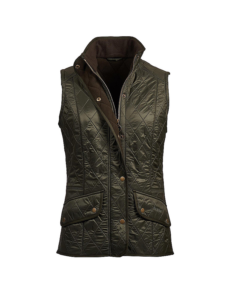 BARBOUR Steppgilet CAVALRY olive | 36 von Barbour