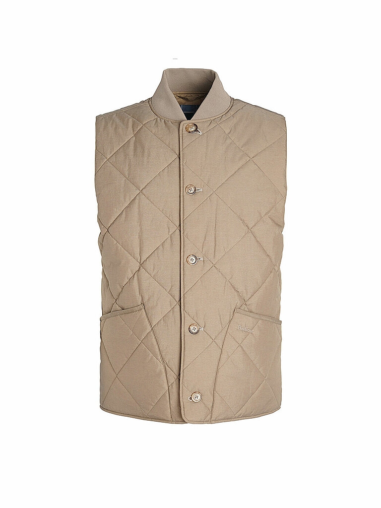 BARBOUR Steppgilet TARN beige | S von Barbour