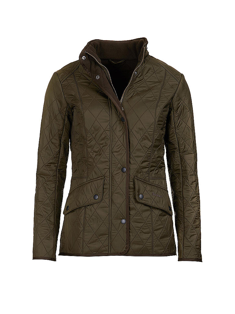 BARBOUR Steppjacke CAVALRY POLARQUILT olive | 34 von Barbour