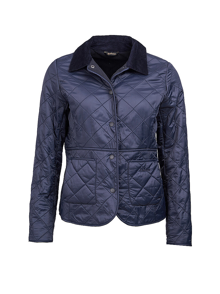 BARBOUR Steppjacke DEVERON POLARQUILT dunkelblau | 36 von Barbour