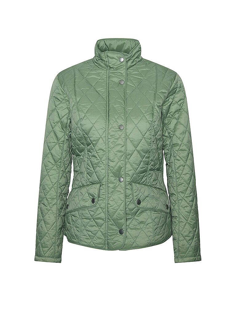 BARBOUR Steppjacke FLYWEIGHT CAVALRY hellgrün | 36 von Barbour