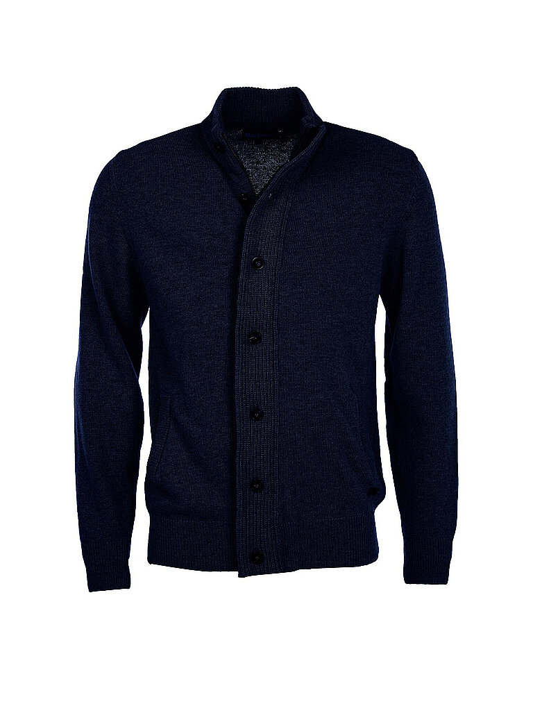 BARBOUR Strickjacke ESSENTIAL dunkelblau | L von Barbour