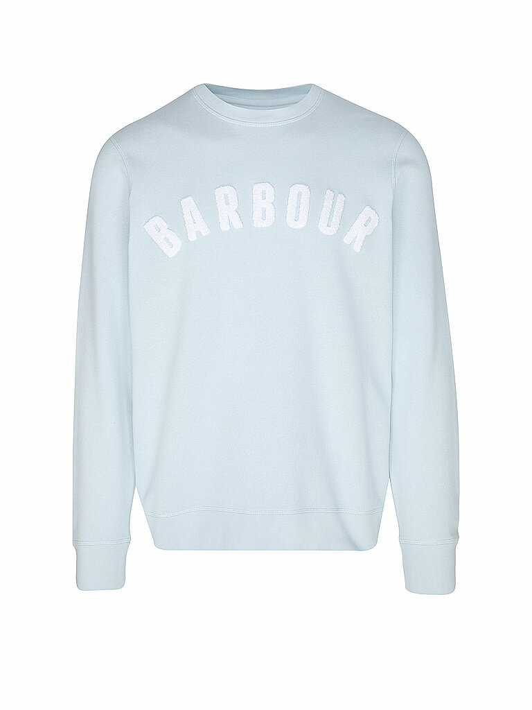 BARBOUR Sweater hellblau | L von Barbour