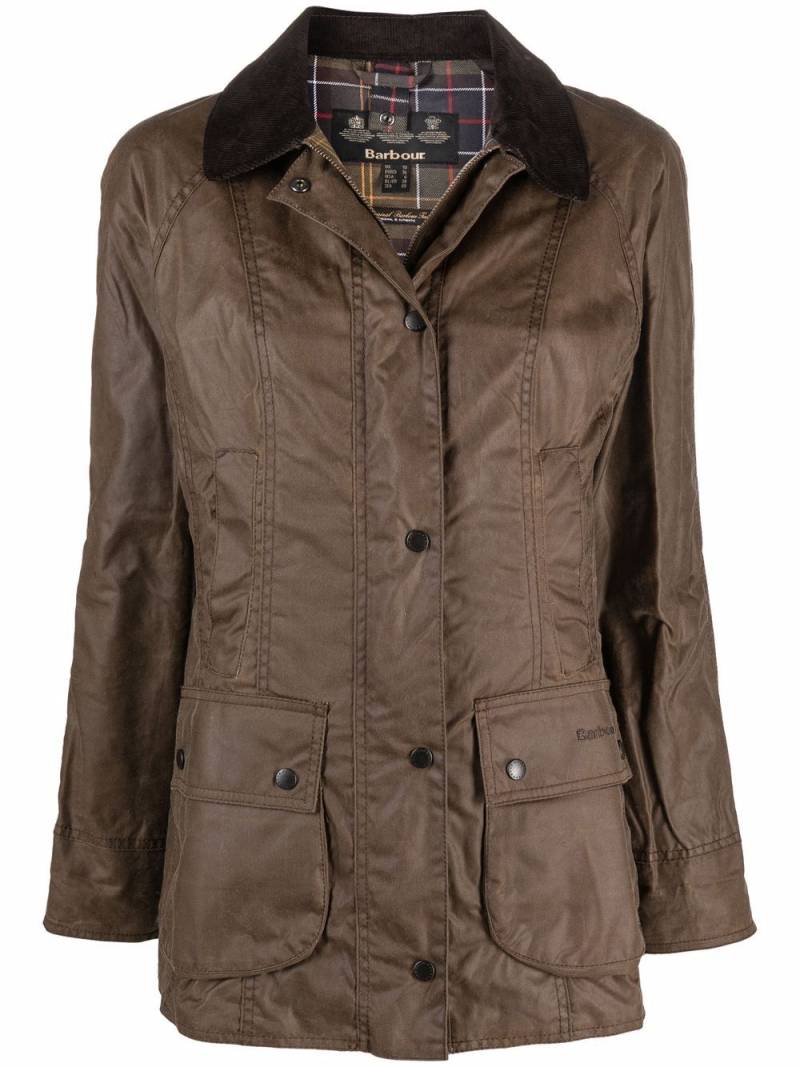 Barbour Beadnell waxed jacket - Brown von Barbour