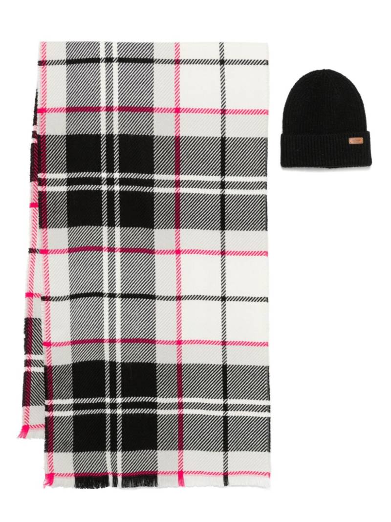 Barbour Pendle scarf set - Black von Barbour