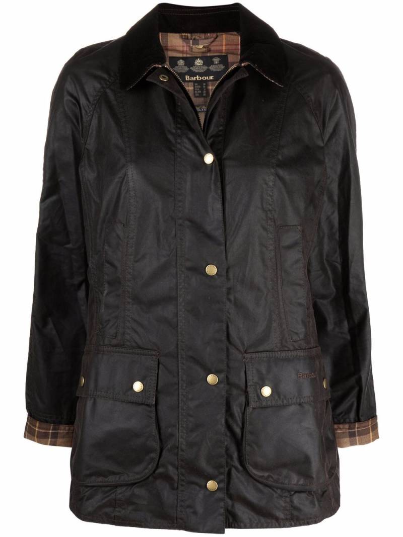 Barbour Classic Beadnell Waxed jacket - Brown von Barbour