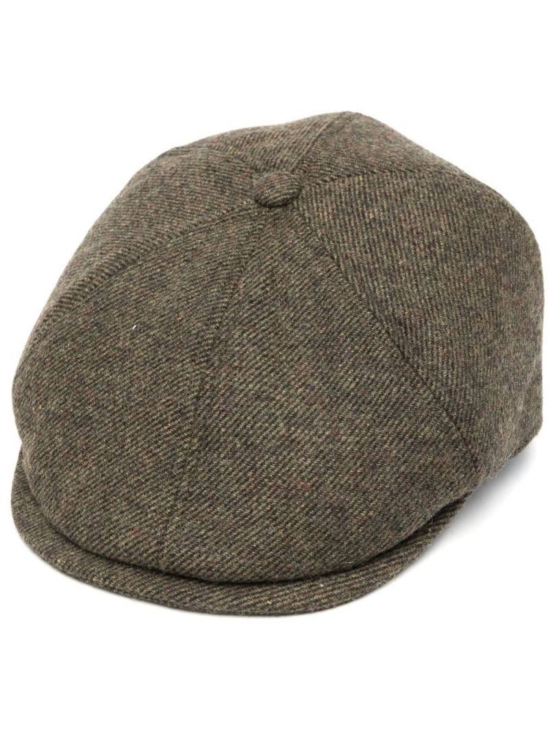 Barbour Claymore baker boy cap - Green von Barbour