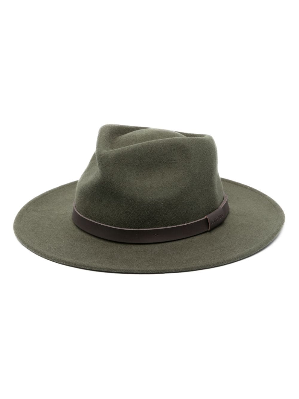 Barbour Crushable Bushman wool hat - Green von Barbour