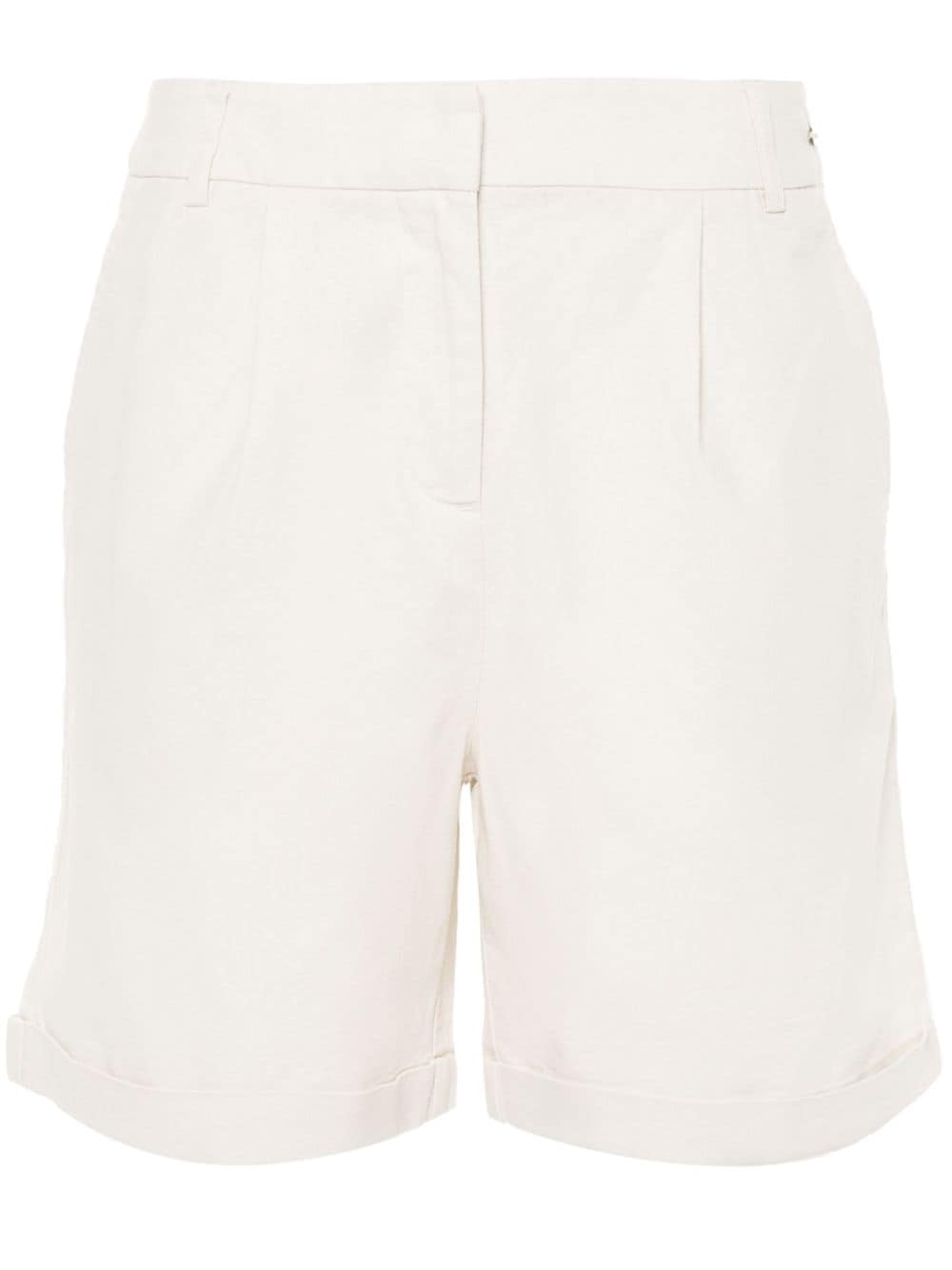 Barbour Darla linen-blend shorts - Neutrals von Barbour