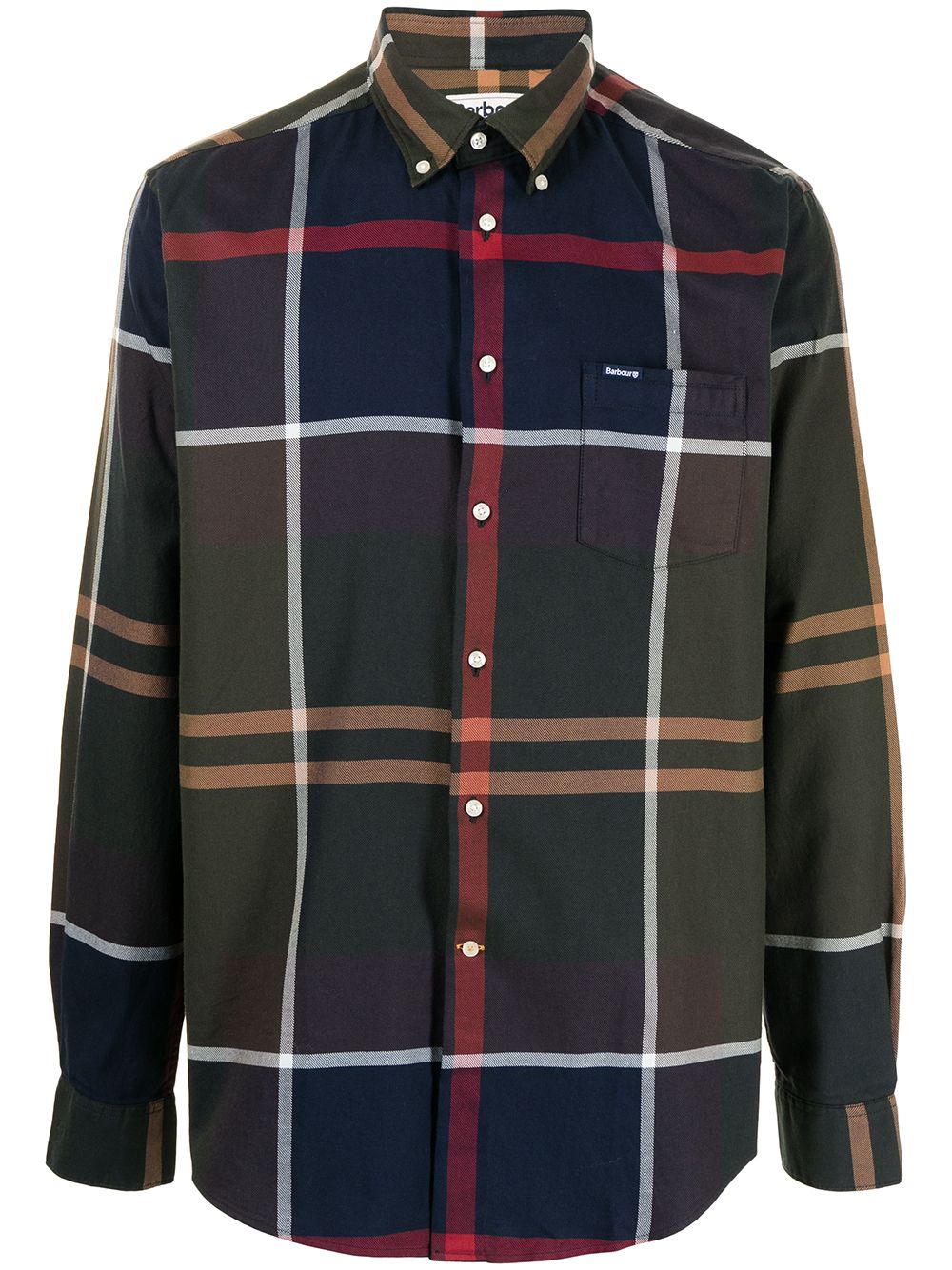 Barbour Dunoon tartan-print shirt - Green von Barbour