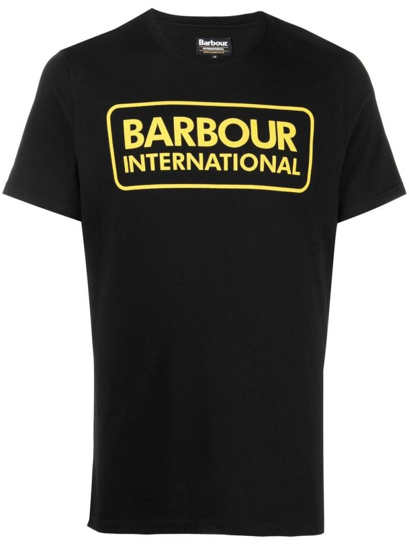 Barbour Essential logo-print T-shirt - Black von Barbour