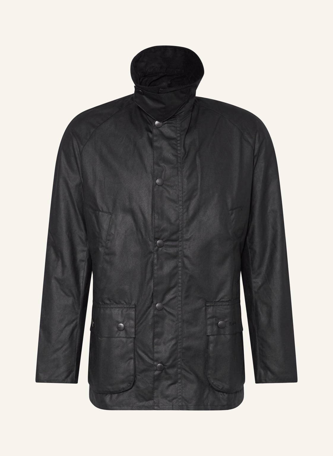 Barbour Fieldjacket Beaufort Wax blau von Barbour