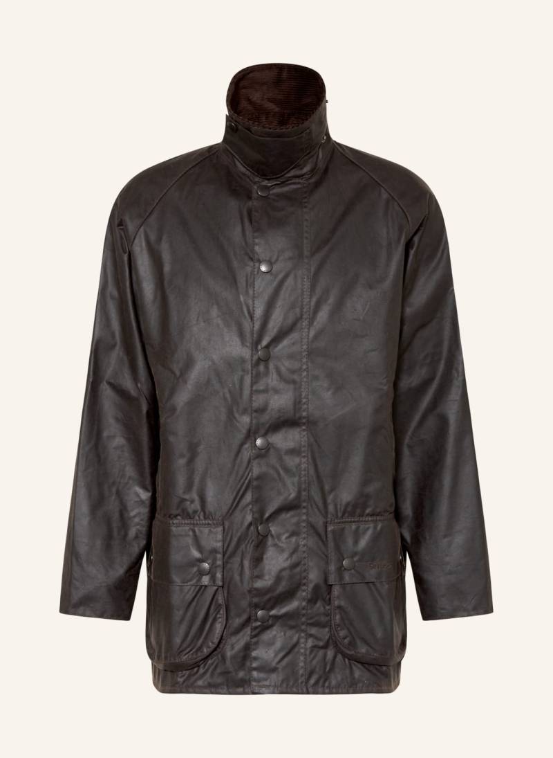 Barbour Fieldjacket Beaufort Wax grau von Barbour