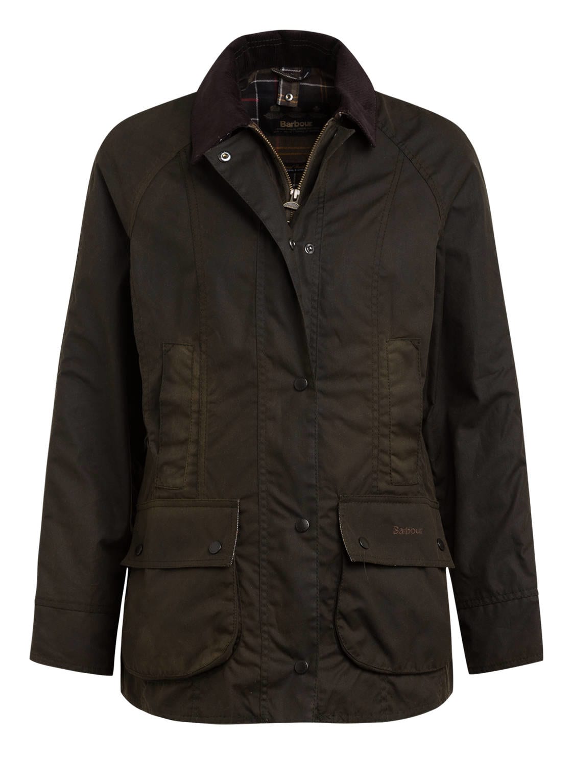 Barbour Fieldjacket Classic Beadnell gruen von Barbour