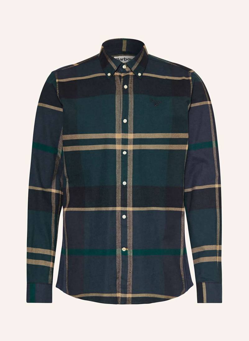 Barbour Flanellhemd Iceloch Tailored Fit gruen von Barbour