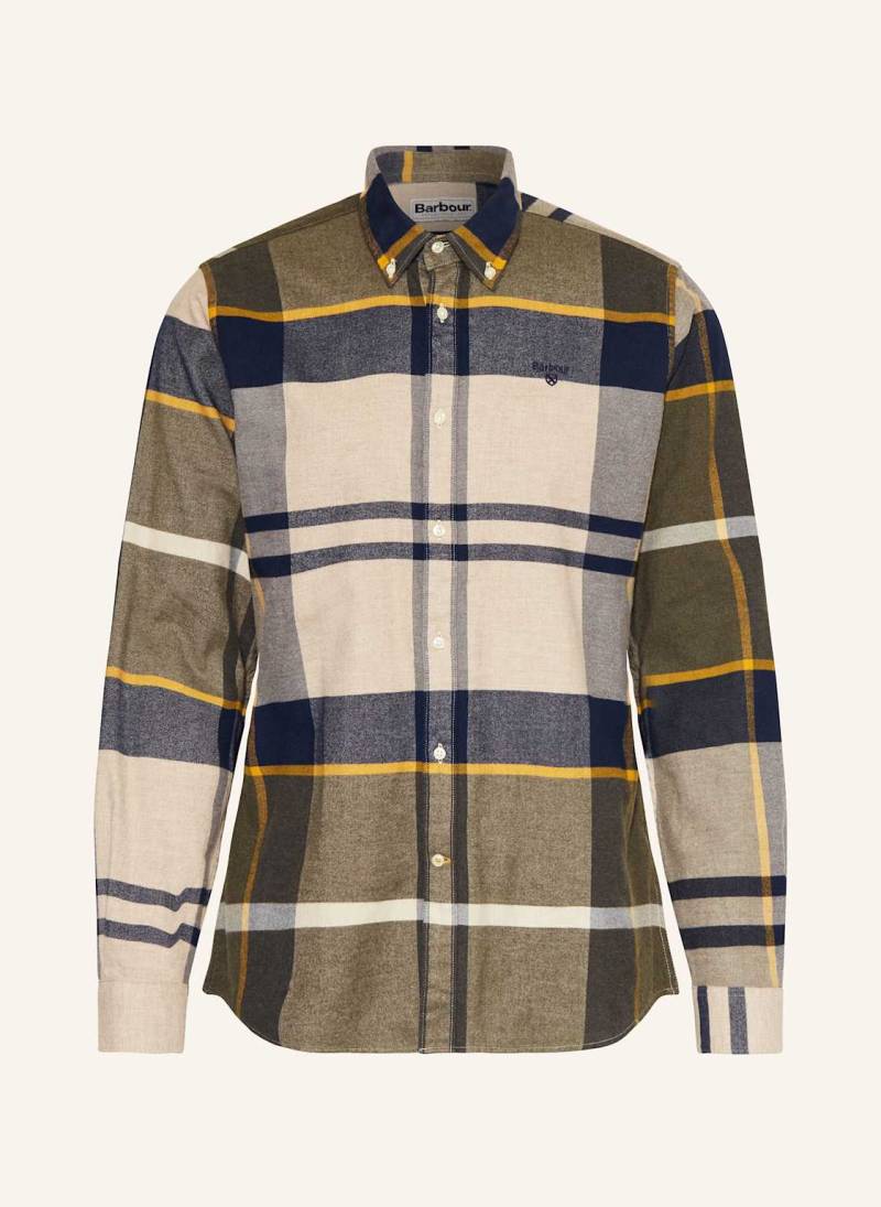 Barbour Flanellhemd Iceloch Tailored Fit beige von Barbour