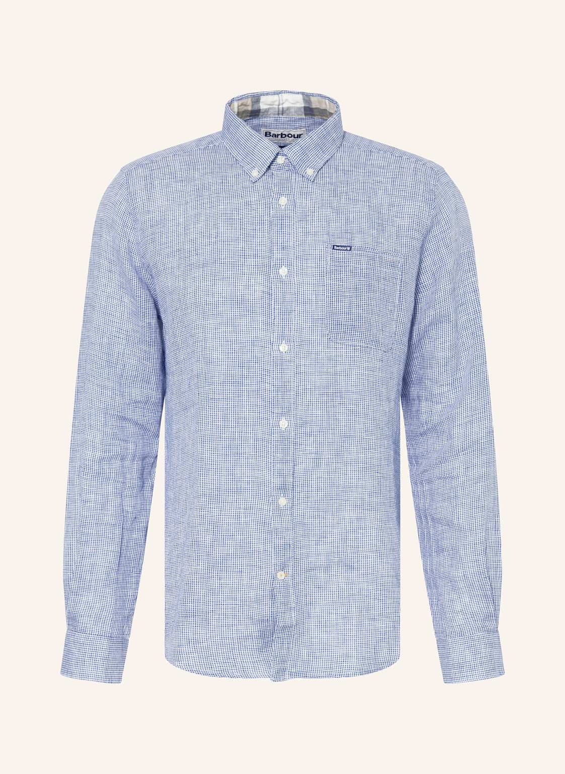 Barbour Leinenhemd Linton Tailored Fit blau Barbour Leinenhemd Linton Tailored Fit blau von Barbour