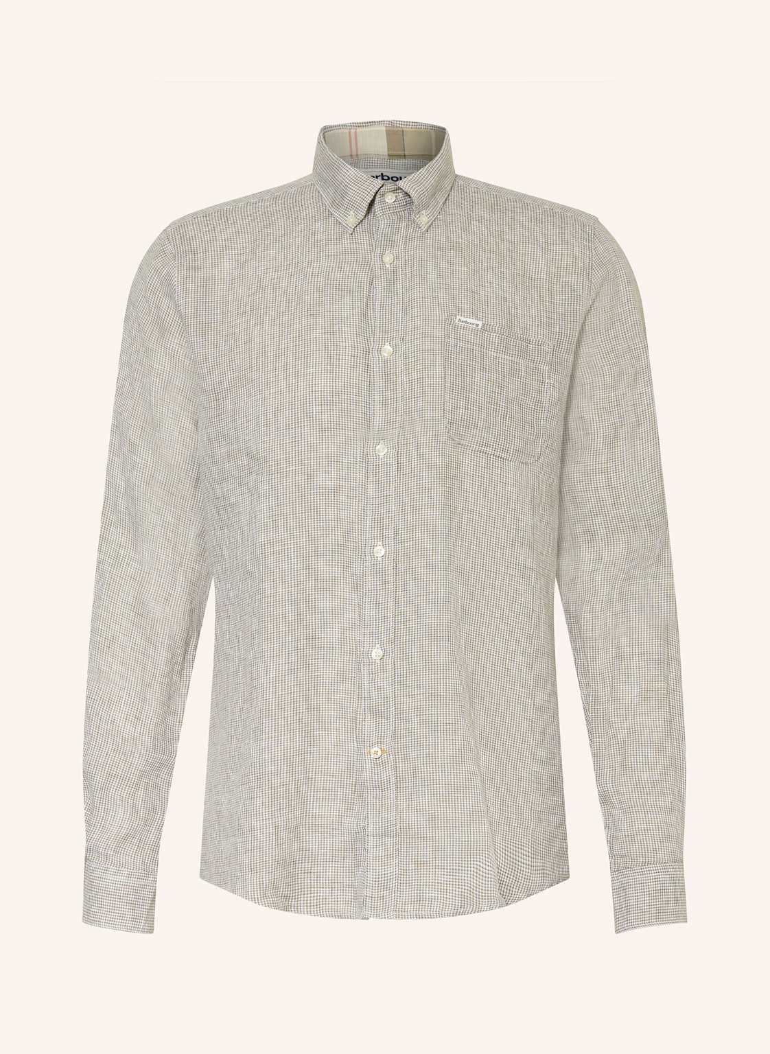 Barbour Leinenhemd Linton Tailored Fit gruen Barbour Leinenhemd Linton Tailored Fit gruen von Barbour