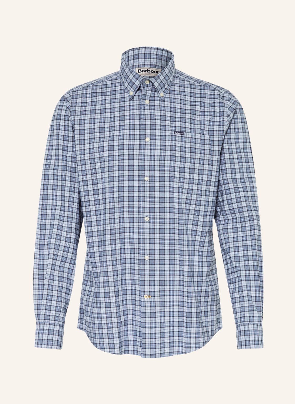 Barbour Hemd Lomond Tailored Fit blau von Barbour