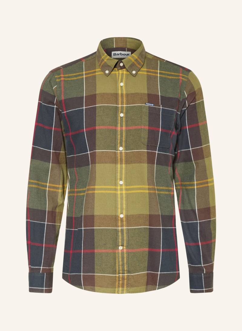 Barbour Hemd Glendale Tailored Fit gruen von Barbour