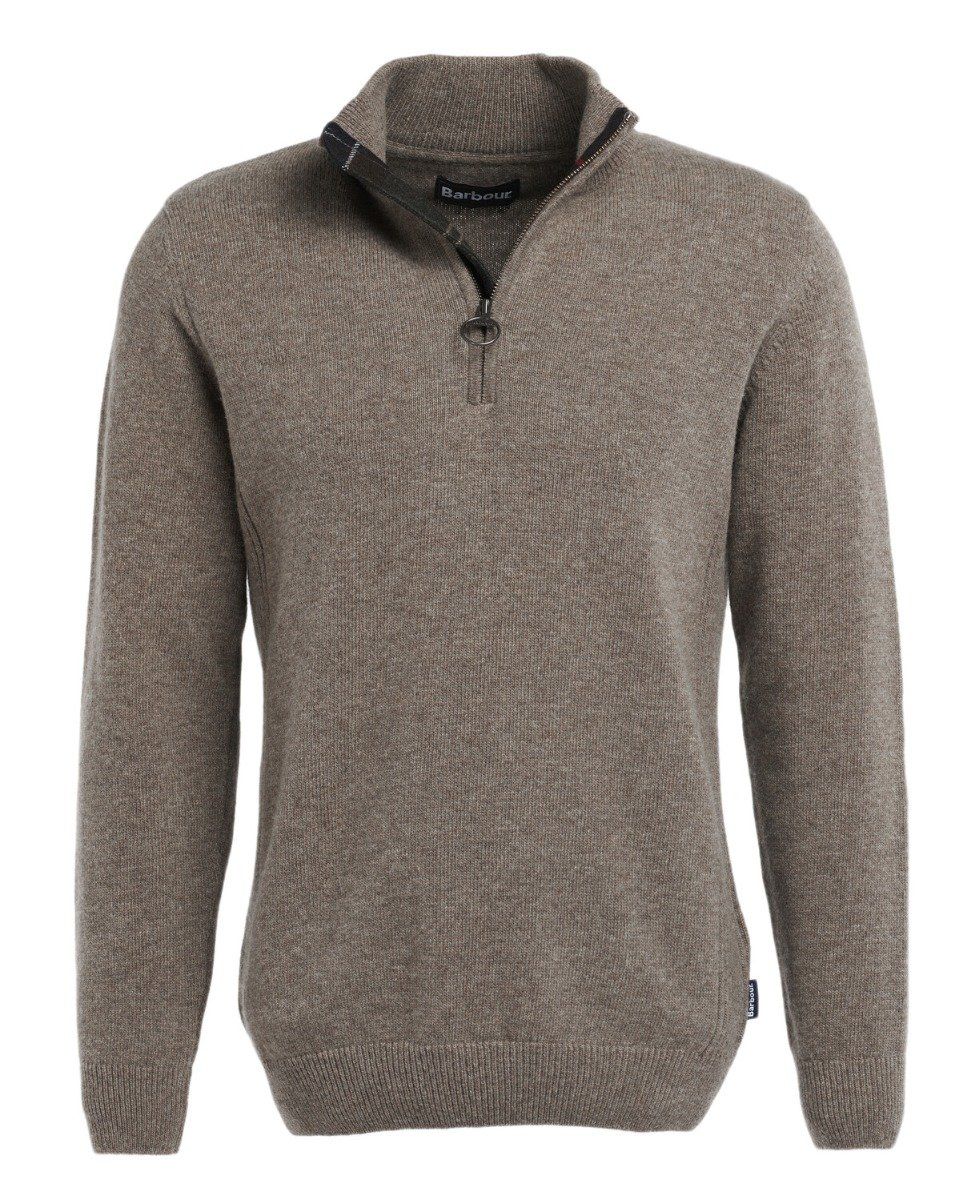 Barbour Holden Half Zip Knitted Jumper-L L von Barbour