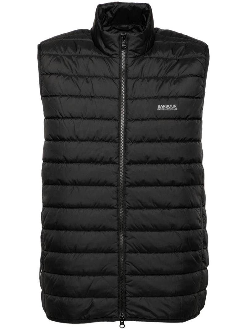 Barbour International Ledley Quilted gilet - Black von Barbour