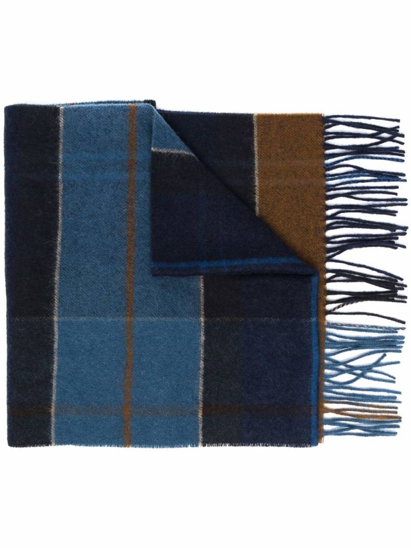 Barbour Inverness tartan scarf - Blue von Barbour