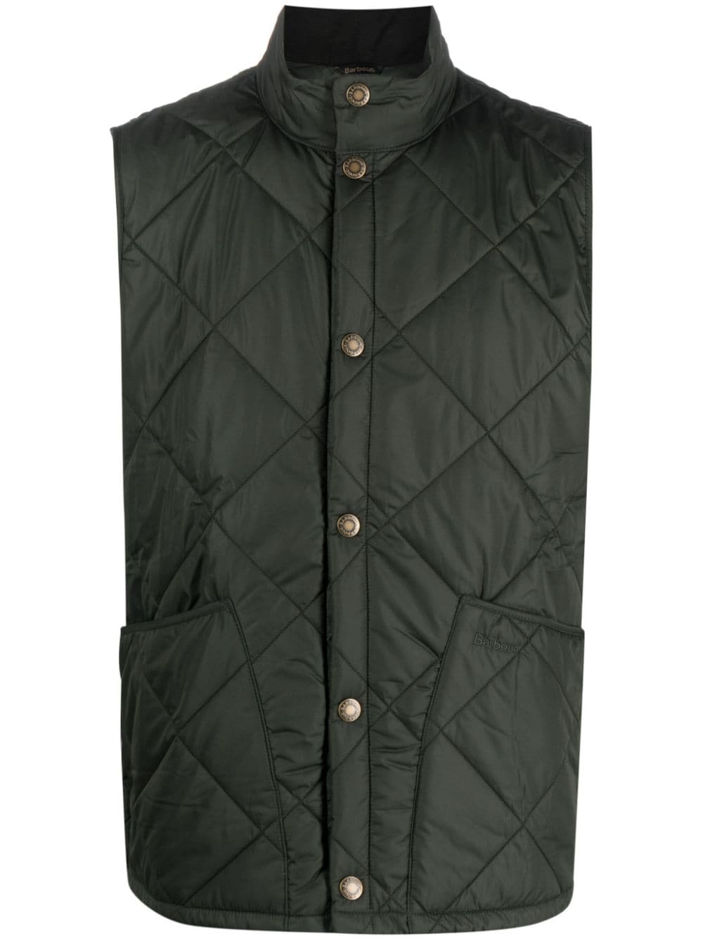 Barbour Liddesdale quilted cotton vest - Green von Barbour