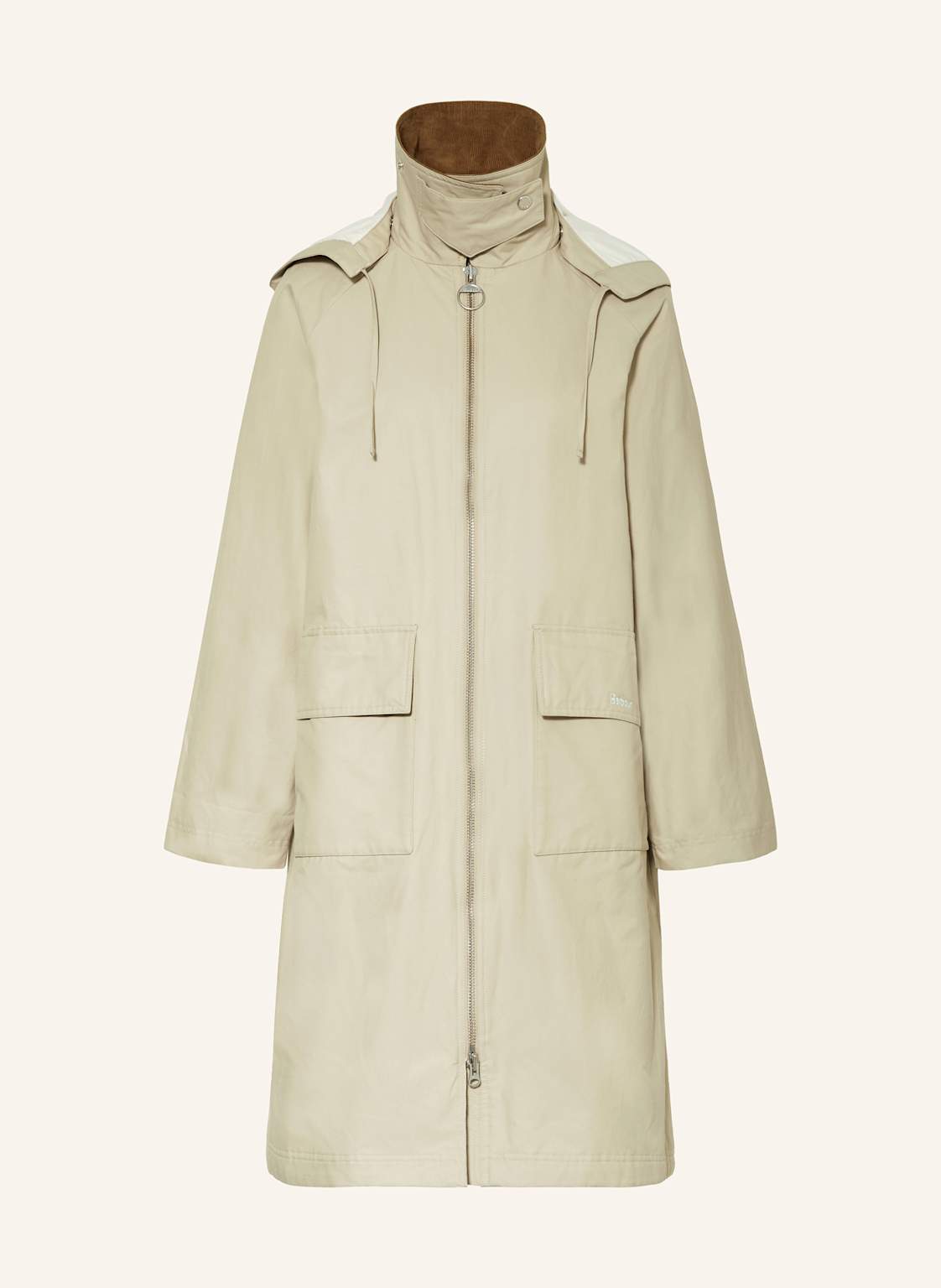 Barbour Mantel Jema Mit Abnehmbarer Kapuze beige Barbour Mantel Jema Mit Abnehmbarer Kapuze beige von Barbour