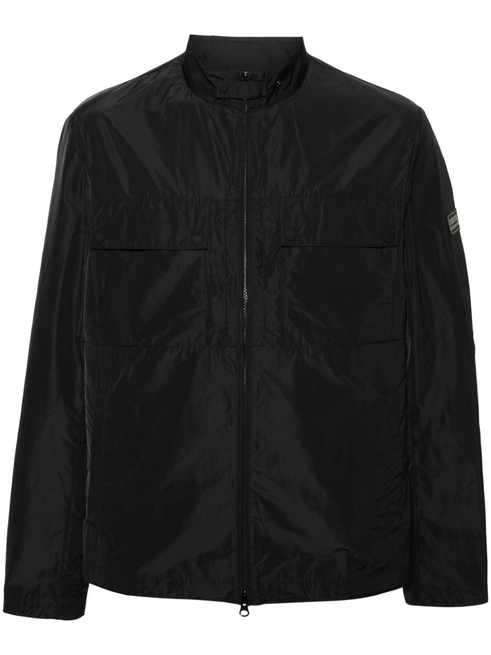 Barbour Morley lightweight military jacket - Black von Barbour