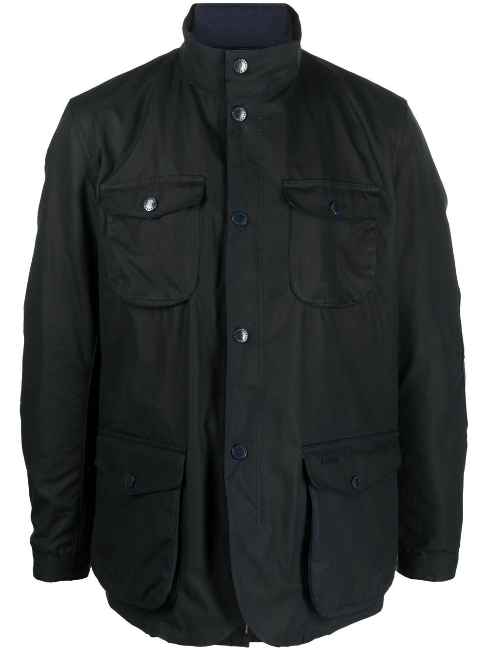 Barbour Ogston Waxed cotton jacket - Blue von Barbour