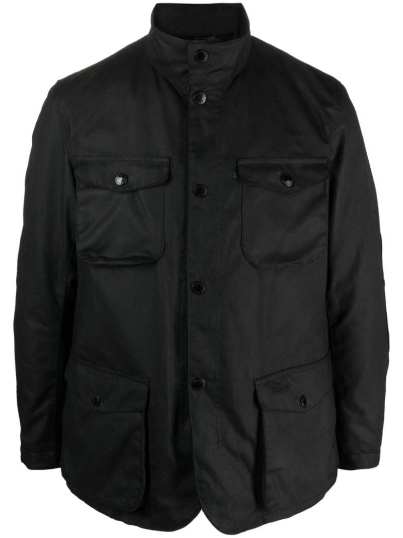 Barbour Ogston waxed cotton jacket - Black von Barbour