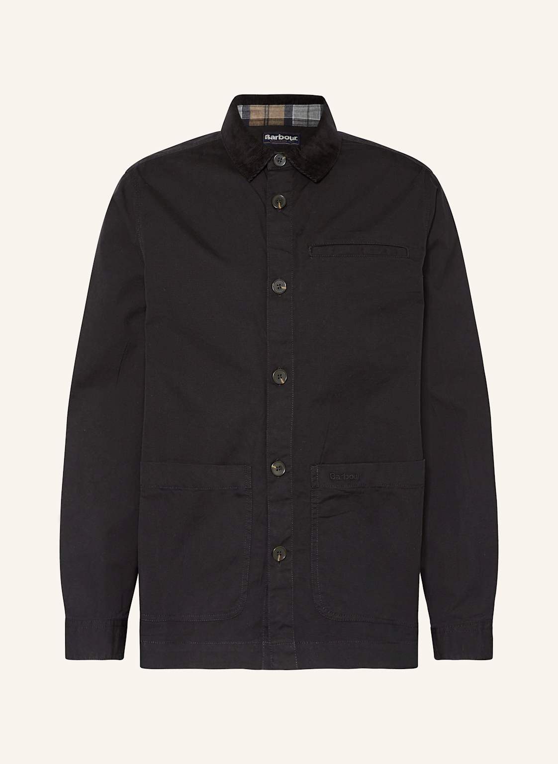 Barbour Overshirt schwarz von Barbour